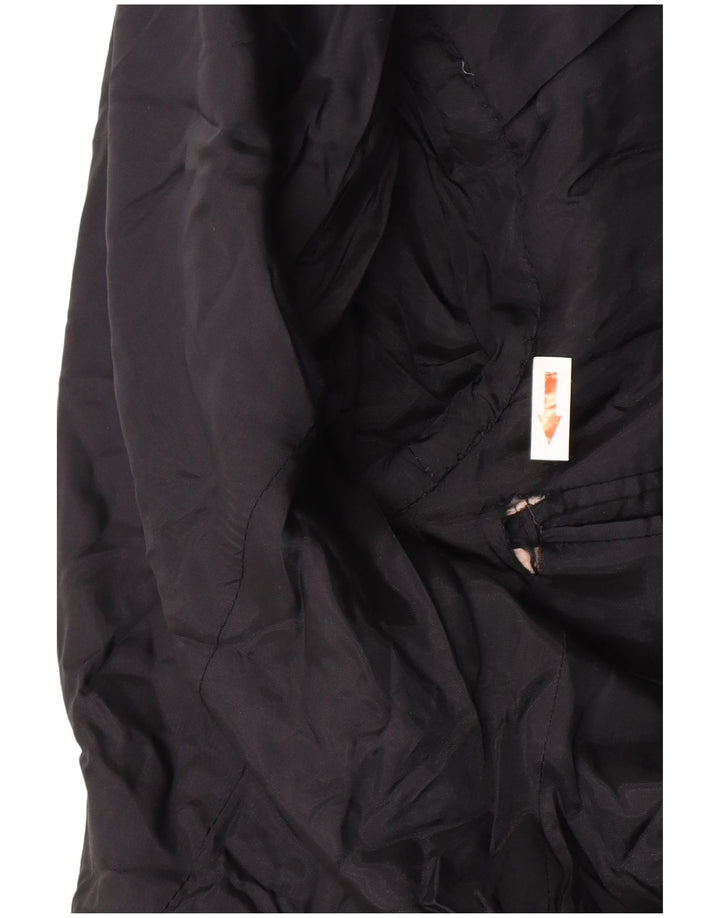 Gino Sartore Chaqueta Blazer de Terciopelo con 3 Botones para Hombre UK 36 Small Black