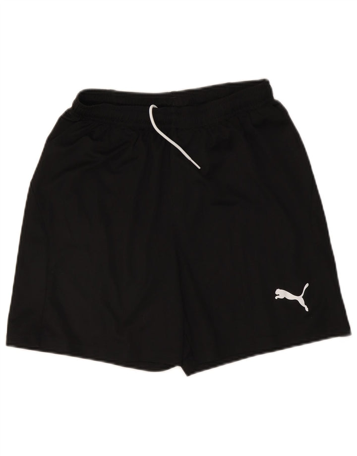 Puma Pantalón Corto Deportivo Niño 15-16 Años Negro Poliéster