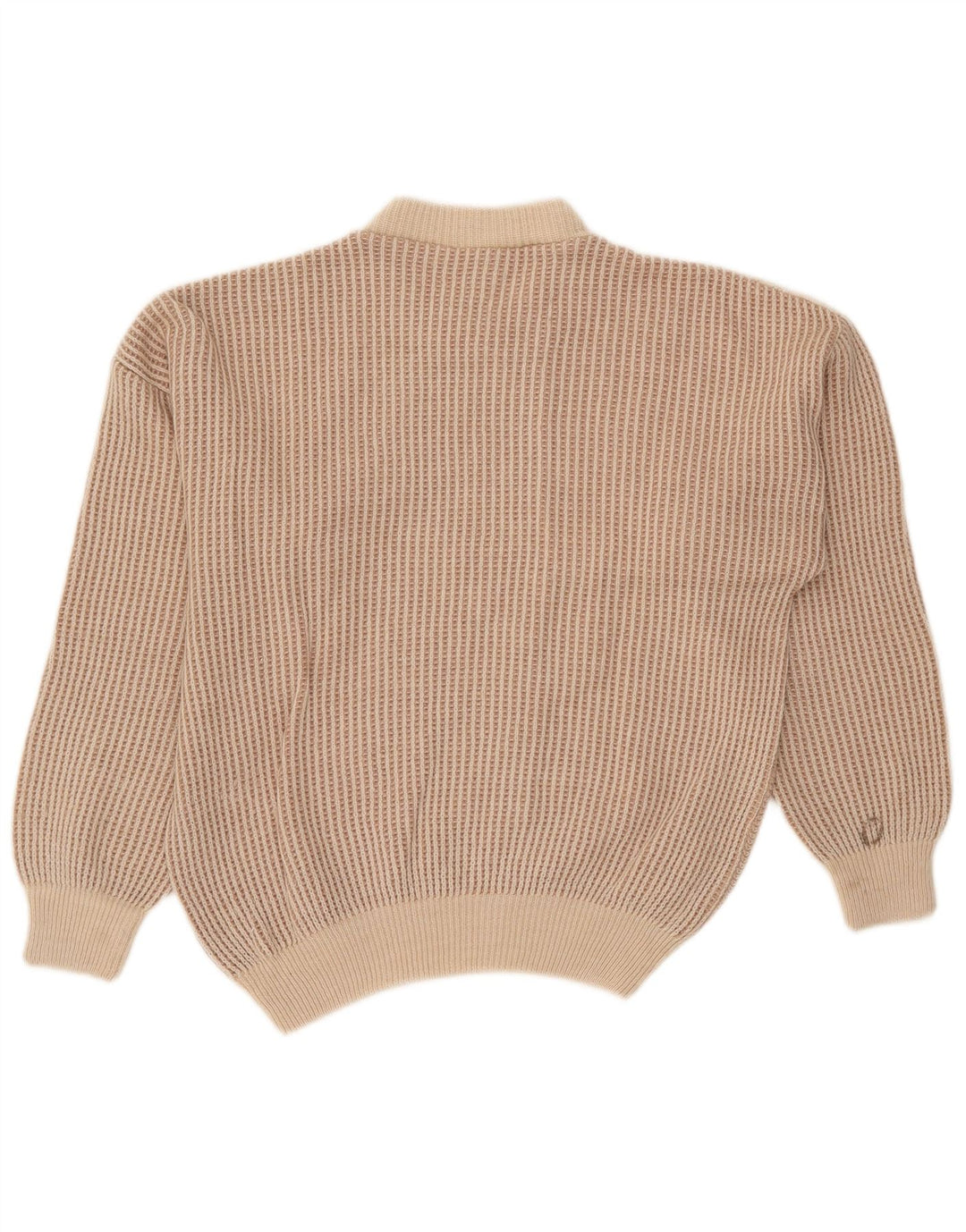 Oscar Forghieri Jersey De Cuello Redondo De Lana A Rayas Beige Medio para Hombre