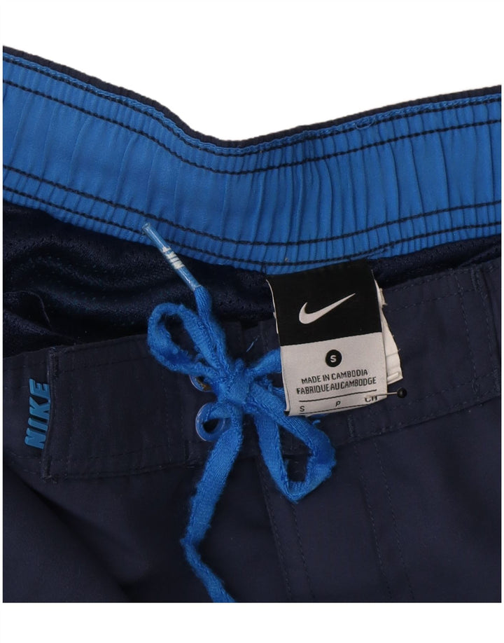 Nike - Bañador para hombre (talla pequeña), color azul marino, poliéster
