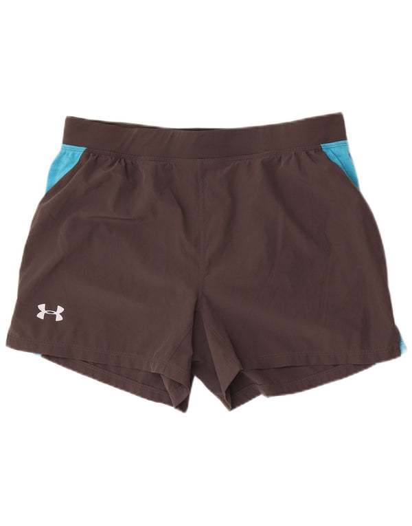 Under Armour Hombre Heat Gear Sport Shorts XL Gris Colorblock