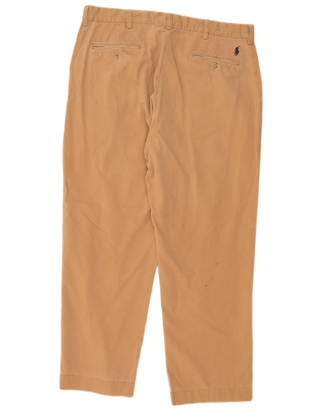 Polo Ralph Lauren Pantalón chino recto para hombre W38 L30 Algodón beige clásico