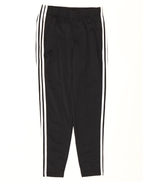 Adidas Pantalones de chándal para mujer Joggers UK 8/10 Small Black Colourblock