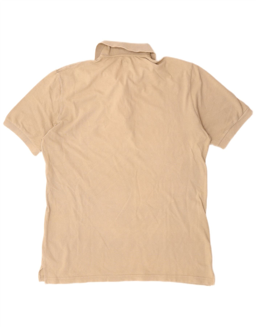 Armani Polo Hombre Grande Beige Algodón