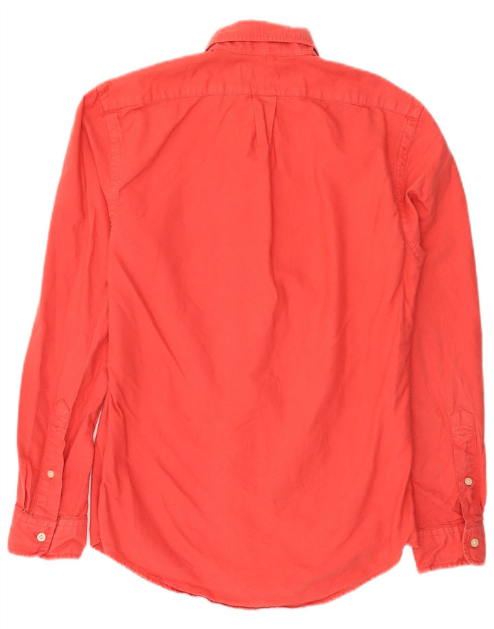 Ralph Lauren - Camisa ajustada para hombre (algodón rojo pequeño)