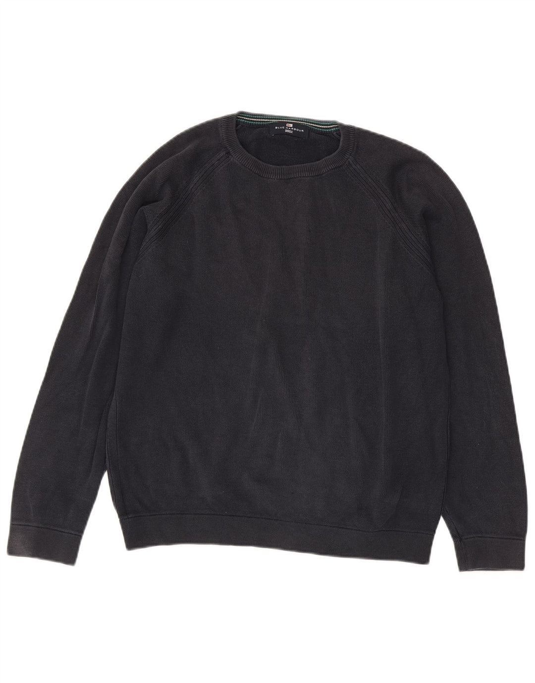 MARKS & SPENCER Sudadera Azul Harbor para Hombre Jersey Pequeño Algodón Azul Marino