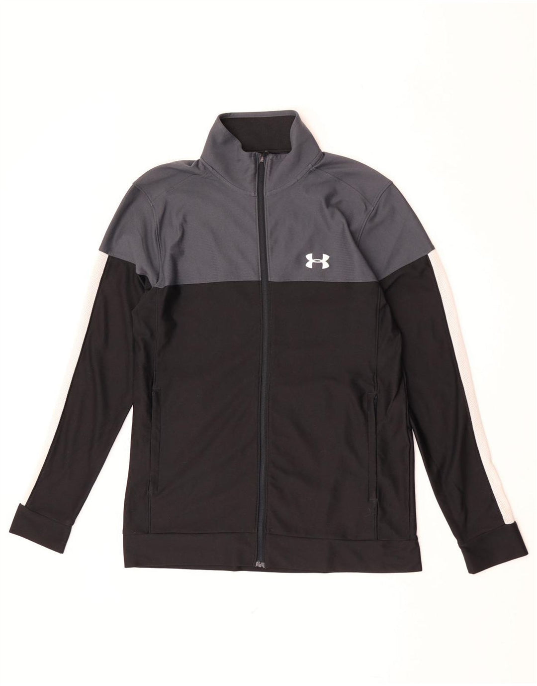Under Armour Chaqueta de chándal para mujer, talla M, color negro
