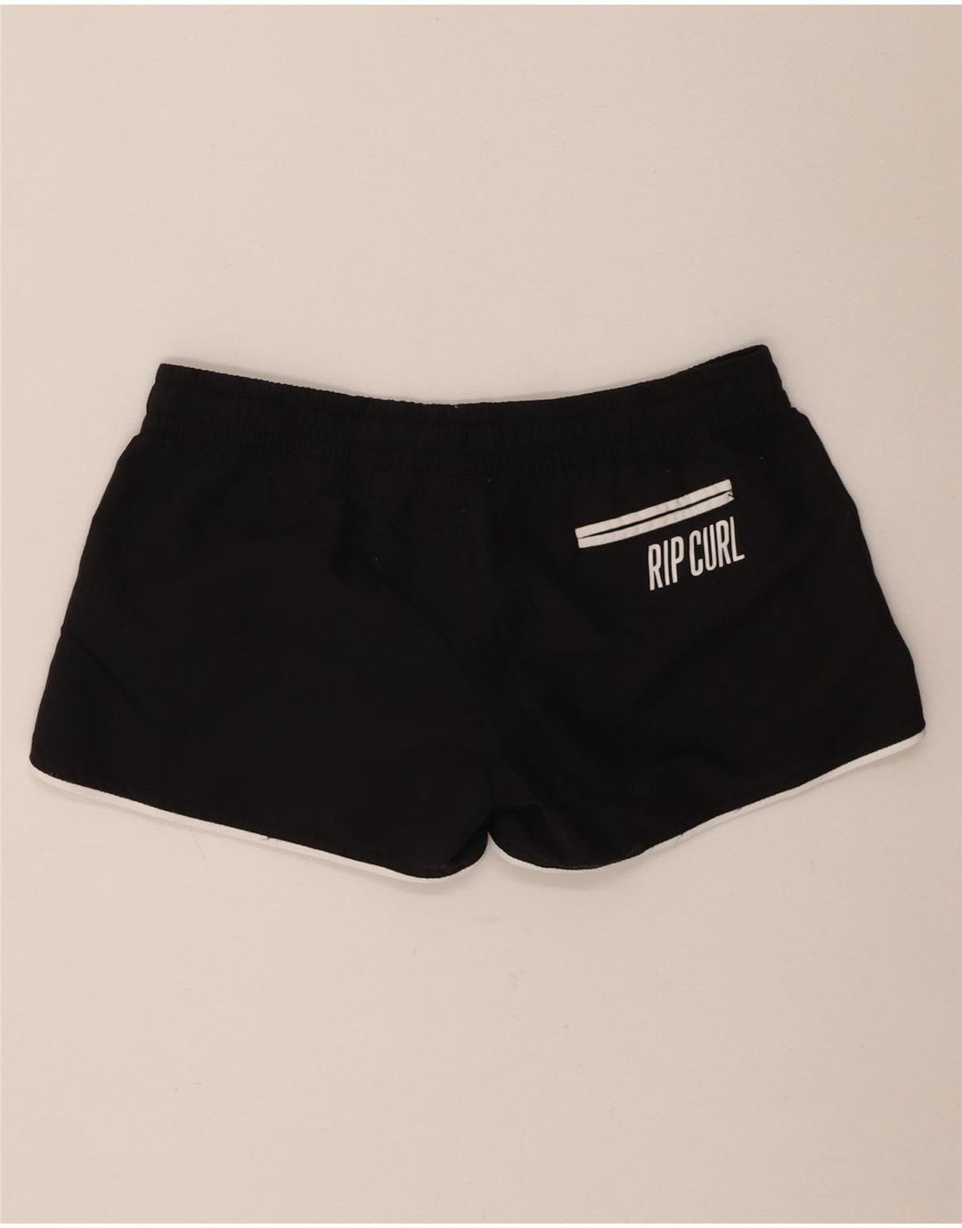 Rip Curl - Pantalones cortos deportivos para mujer (talla 8), color negro
