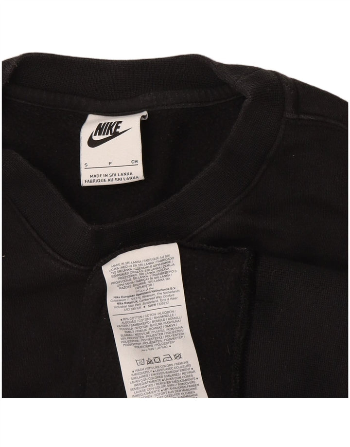 Nike Hombre Sudadera Jumper Small Negro Algodón