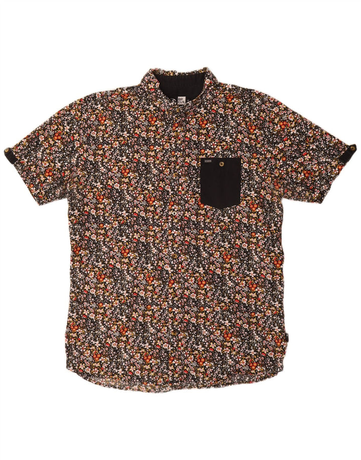 Rip Curl Camisa Manga Corta Hombre XL Multicolor Floral