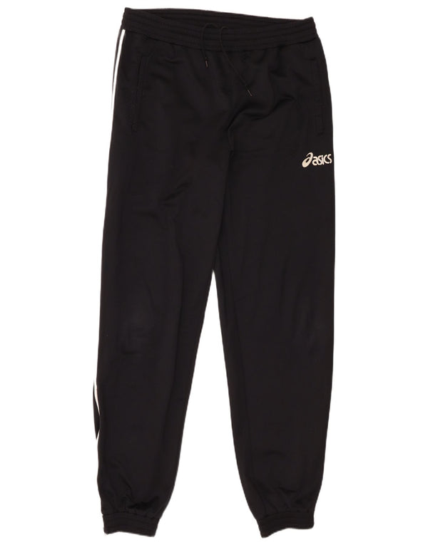 Asics Hombre Chándal Pantalones Joggers Small Negro Poliéster