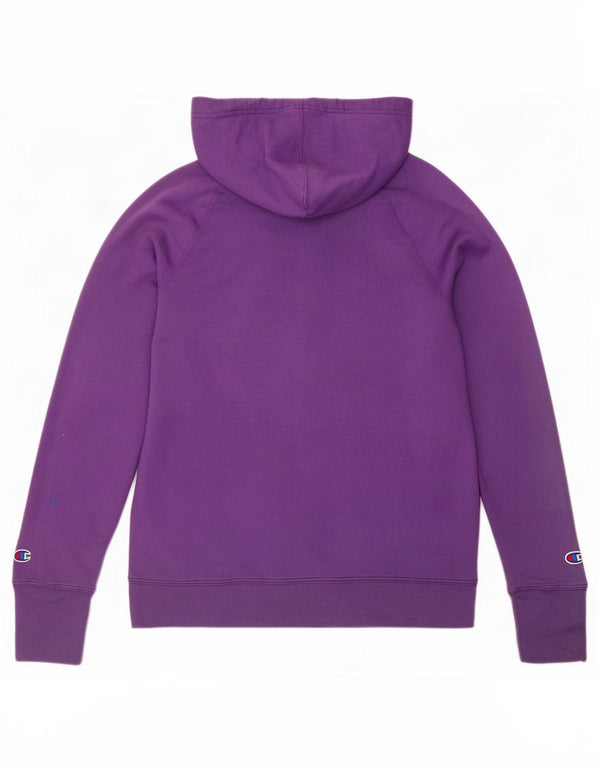 Champion Sudadera con capucha gráfica para mujer UK 10 Small Púrpura