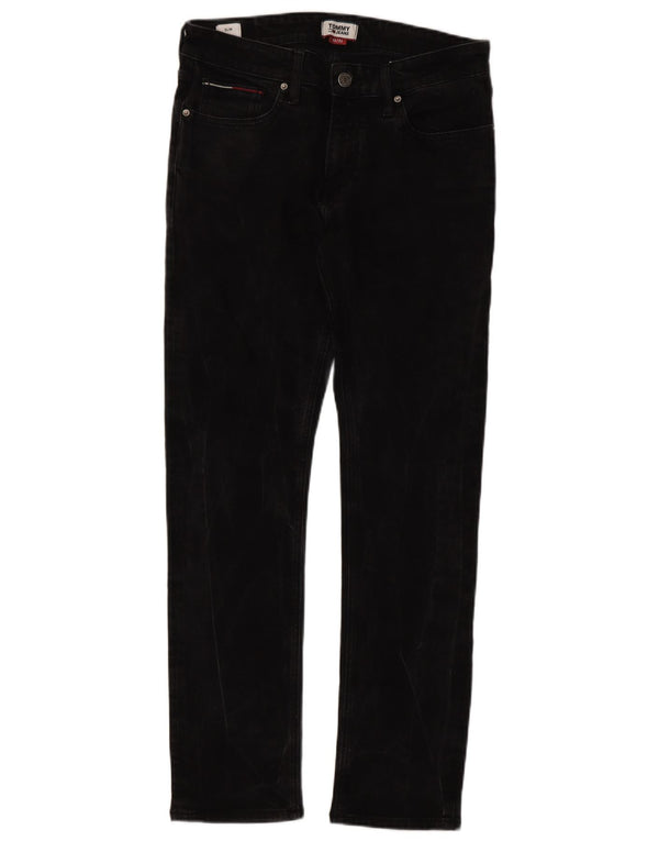 Tommy Hilfiger Vaqueros ajustados para hombre W32 L32 Algodón negro