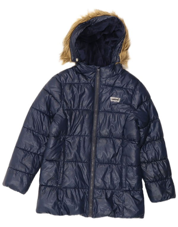 LEVI'S Chaqueta Acolchada Niña 11-12 Años Azul Marino Poliéster