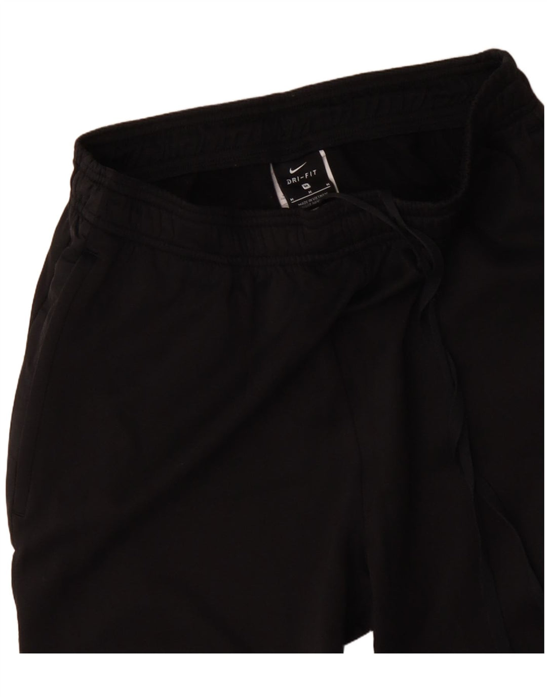 NIKE Hombre Dri Fit Chándal Pantalón Mediano Negro Poliéster
