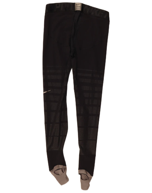 Nike Leggings gráficos para hombre XL Poliéster negro a rayas