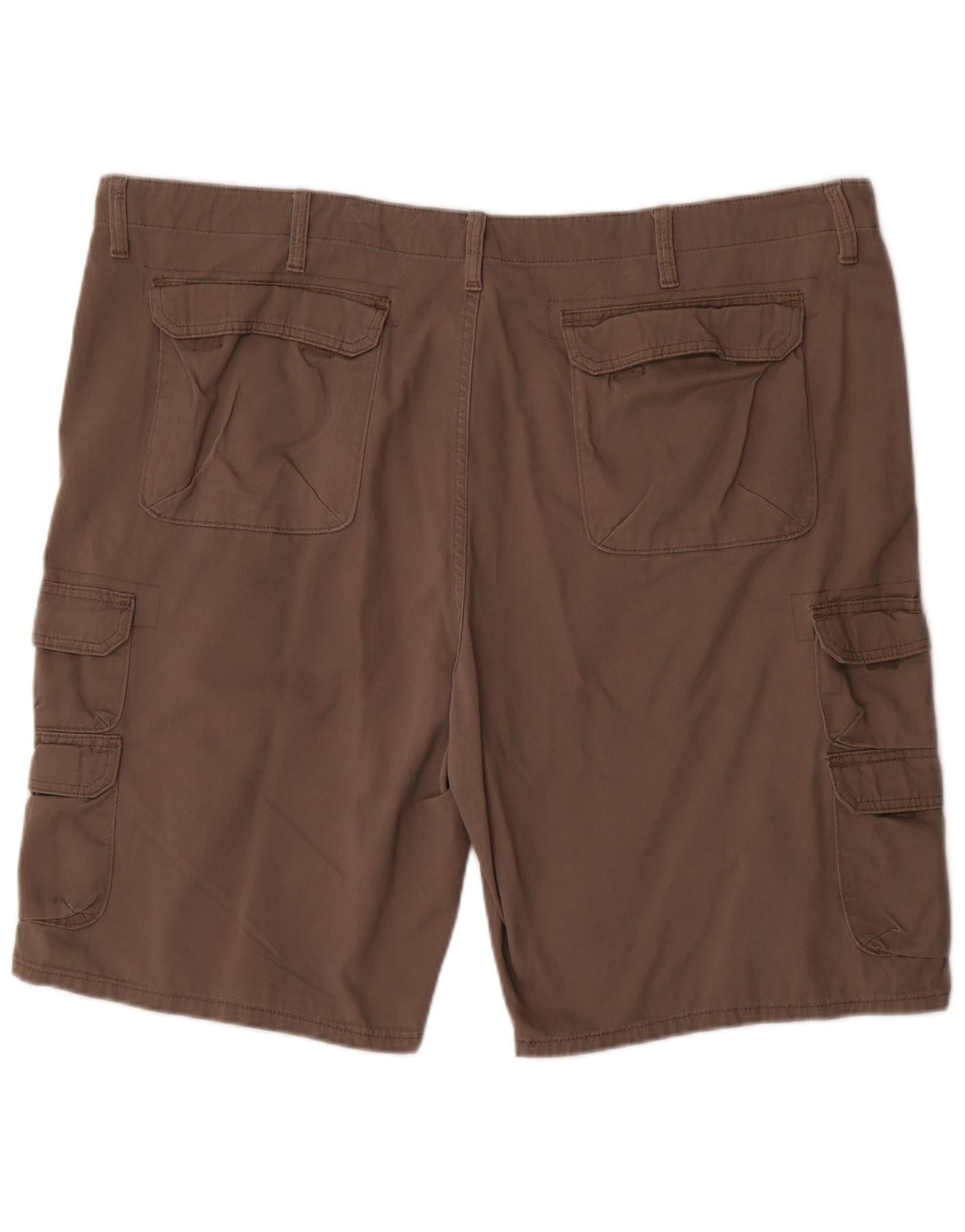Wrangler Pantalones cortos cargo para hombre W46 3XL Algodón marrón