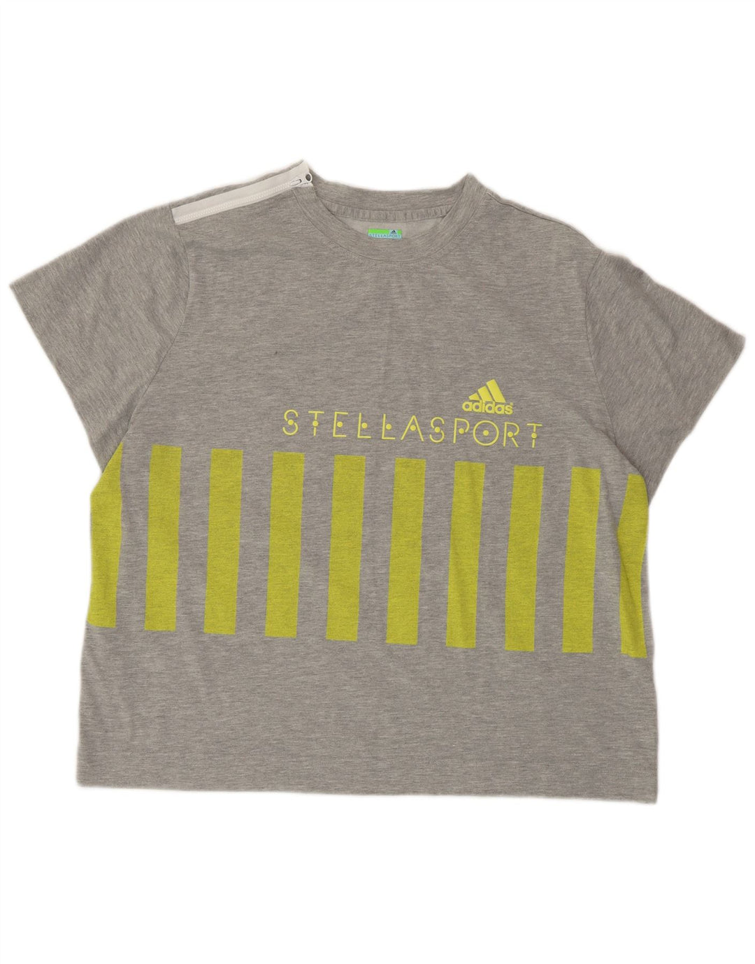 ADIDAS X STELLA MCCARTNEY Camiseta gráfica para mujer Top ES 20/22 XL Gris