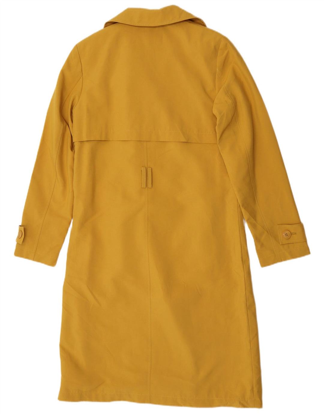 Marks & Spencer Gabardina para mujer UK 8 Small Poliéster amarillo