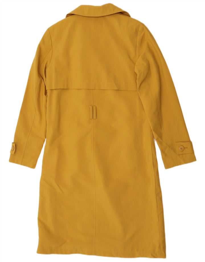 Marks & Spencer Gabardina para mujer UK 8 Small Poliéster amarillo