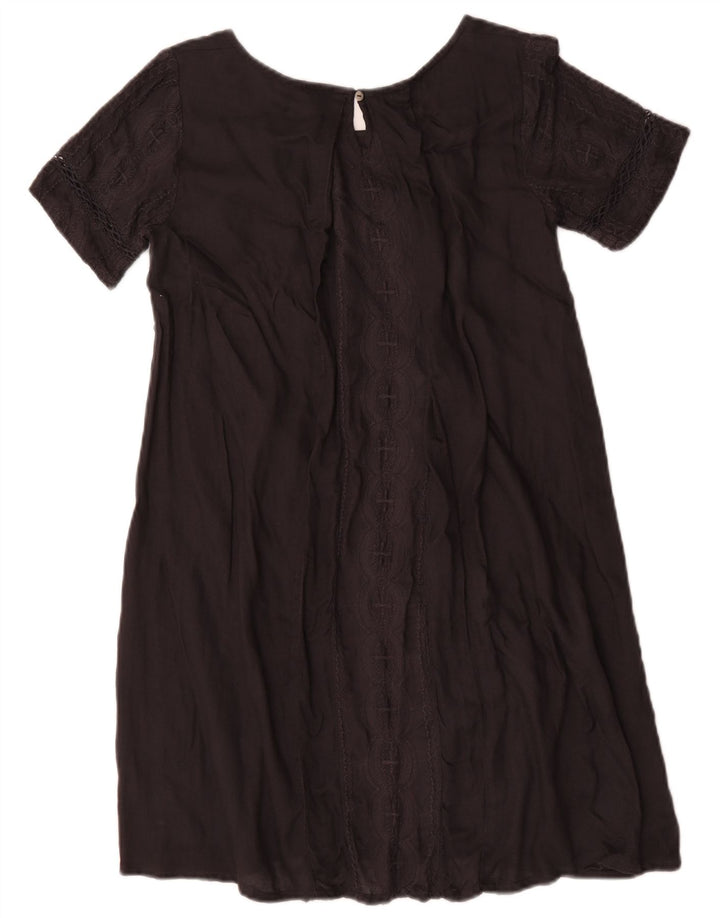 Vestido acampanado para mujer Fat Face UK 8 Small Algodón negro