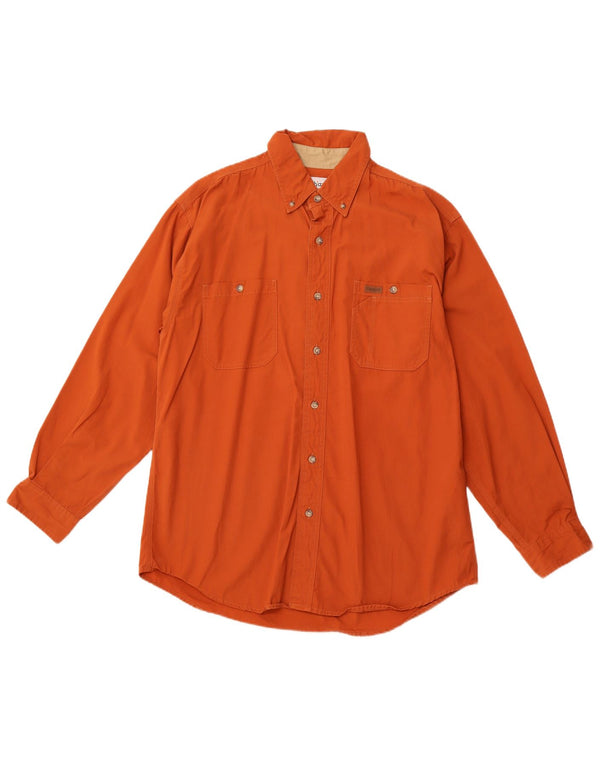 CARHARTT Camisa Hombre Grande Naranja Algodón