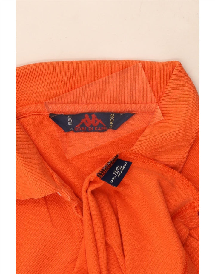 KAPPA Polo Hombre Algodón Naranja Medio