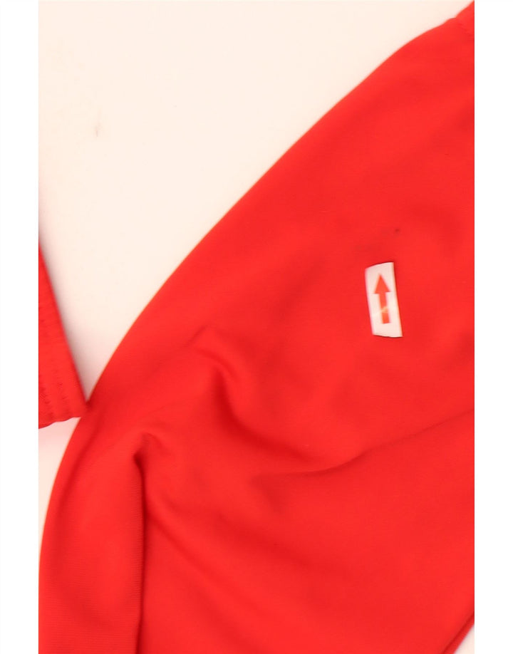 PUMA Chaqueta de chándal para hombre XL Poliéster color block rojo
