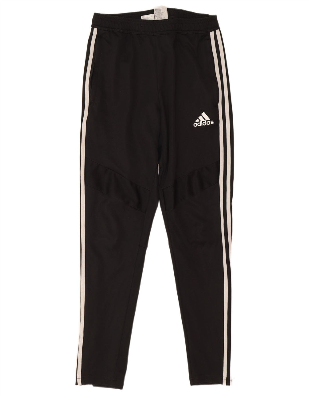 Adidas Pantalones de chándal para mujer UK 8 Small Negro Poliéster