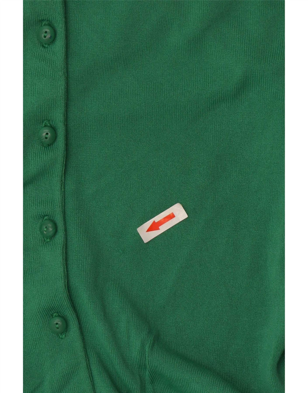 Zara Mujer Cárdigan Suéter UK 12 Rayón Verde Medio