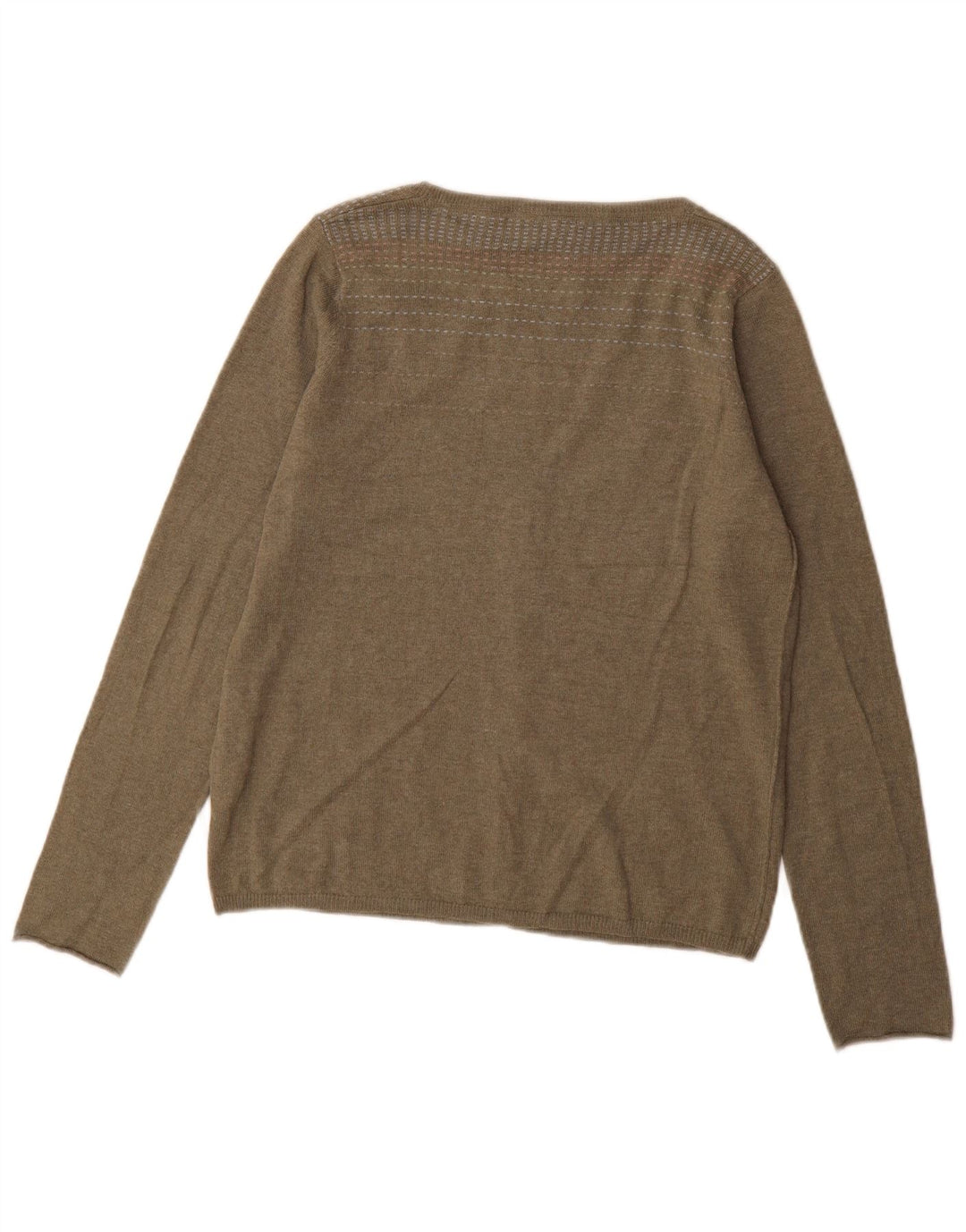Cárdigan para mujer White Stuff UK 46 Large Algodón caqui