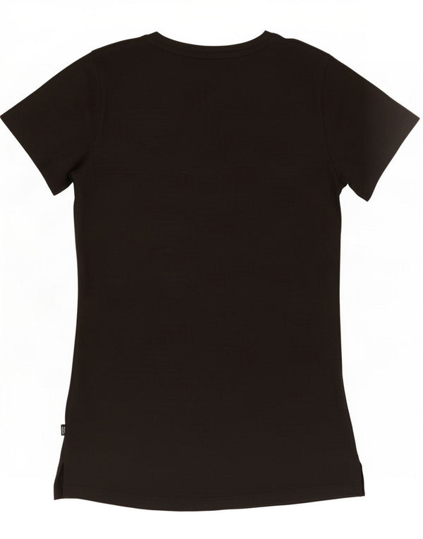 Puma Camiseta gráfica para mujer Top UK 8 Small Black
