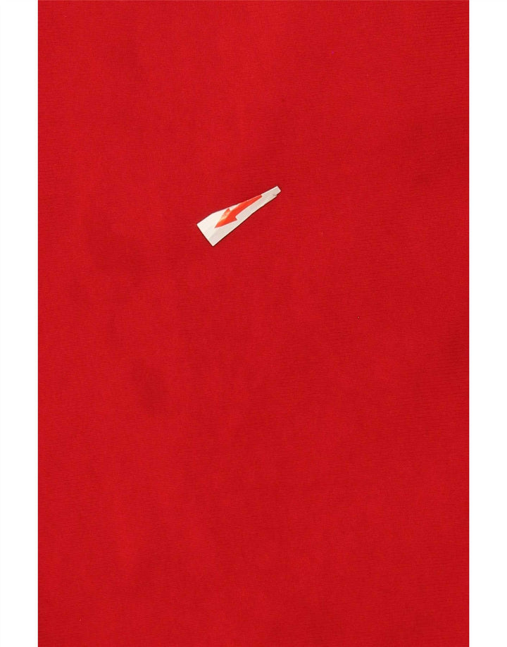 Adidas - Chaqueta de chándal para hombre, talla 2XL, color rojo, poliéster