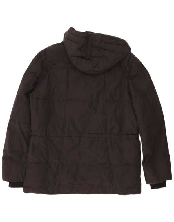 Ivy Oxford - Parka con capucha para hombre IT 54 2XL negro algodón deportivo