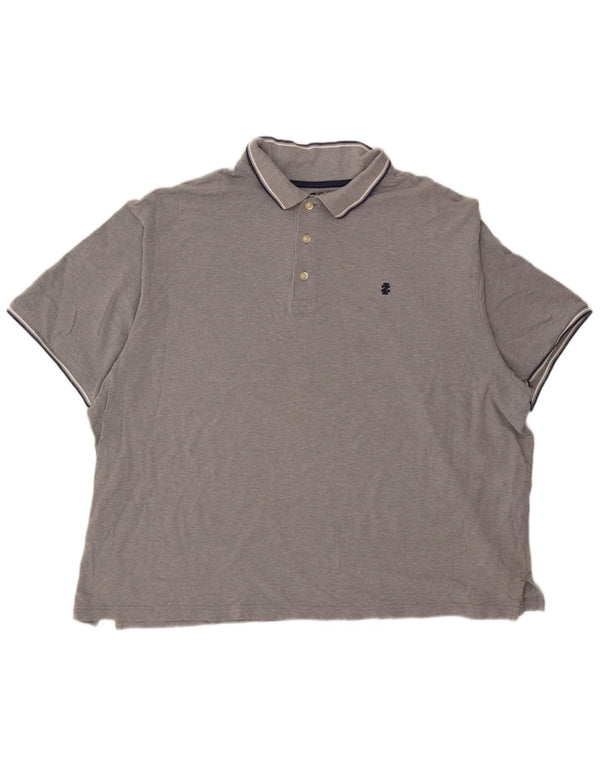 Izod Polo Hombre 3XL Algodón Gris