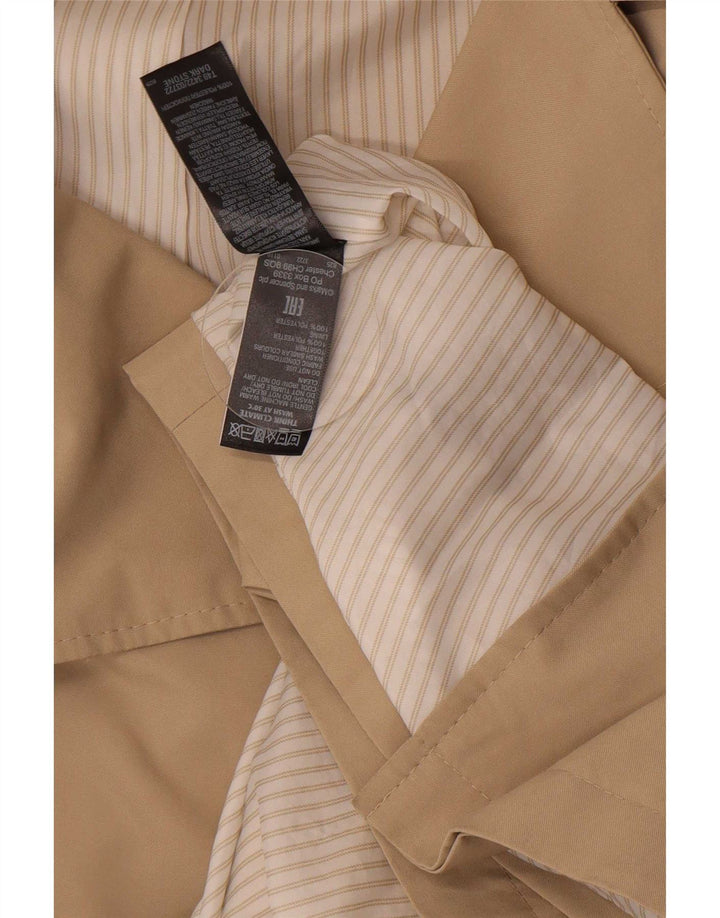 Marks & Spencer Gabardina para mujer UK 44 Grande Poliéster beige