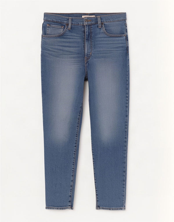 Jeans Levi's Mom De Cintura Alta Para Mujer W30 L29 Algodón Azul