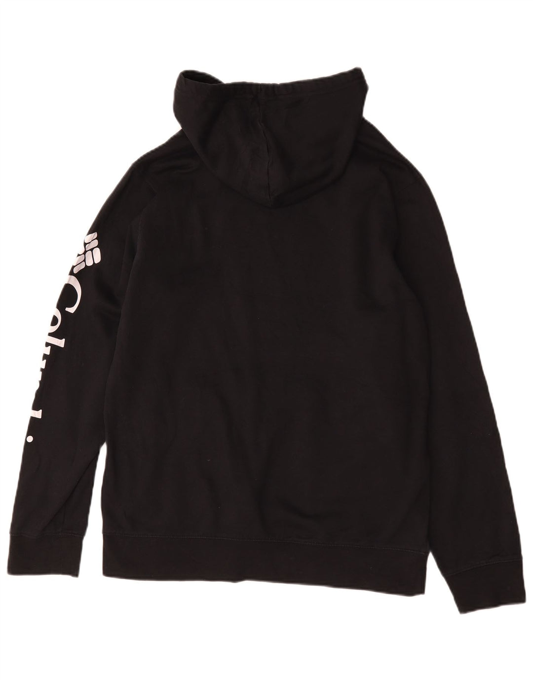 Columbia Hombre Sudadera Con Capucha Gráfica Jersey De Algodón Negro Mediano