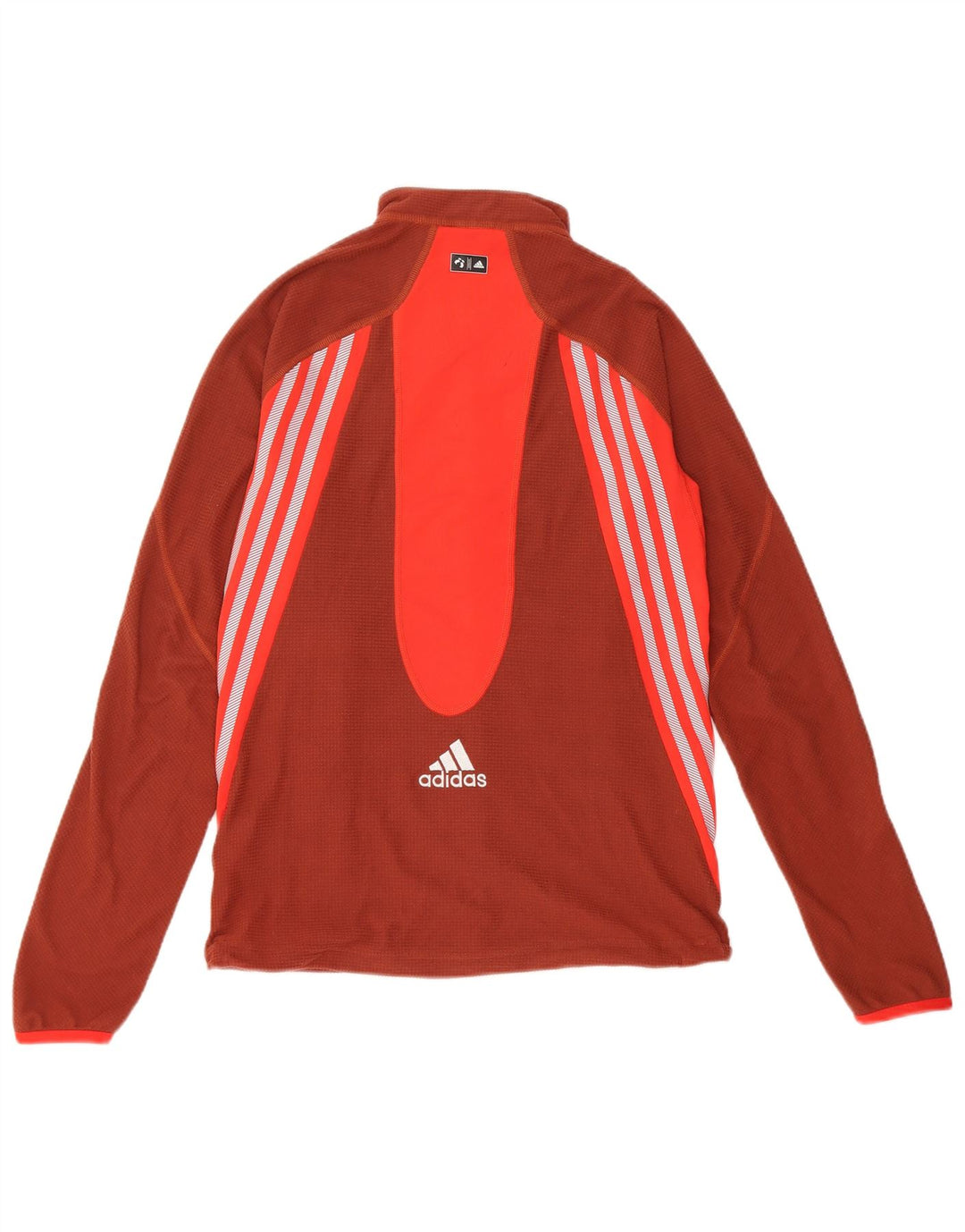 Adidas - Chaqueta de chándal para mujer (talla 40), color marrón medio, poliéster