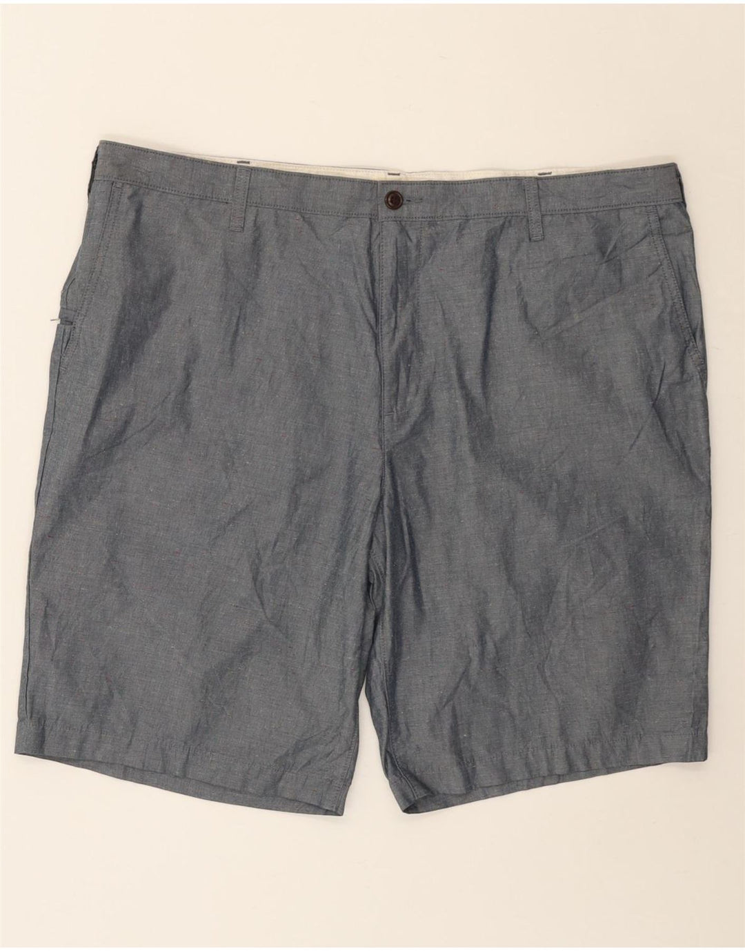 Dockers Pantalones cortos chinos para hombre W42 2XL Algodón azul