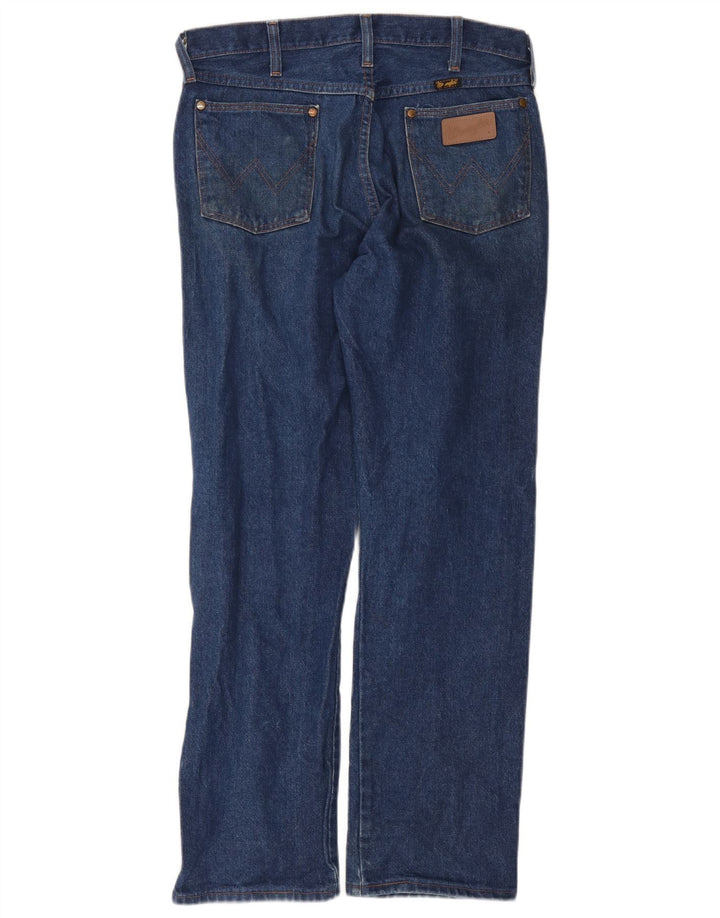 Vaqueros Wrangler Hombre Rectos W32 L30 Azul
