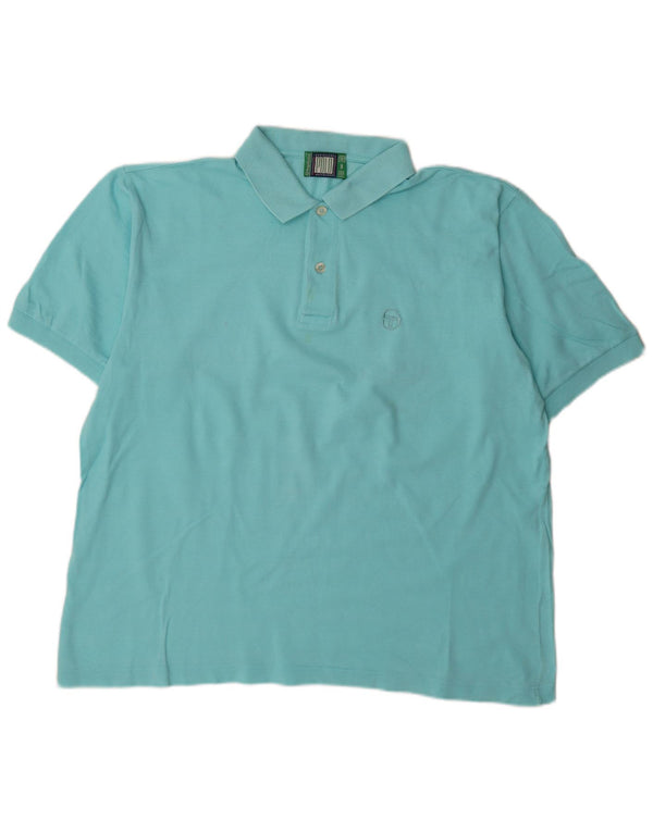Sergio Tacchini Polo Hombre XL Turquesa Algodón