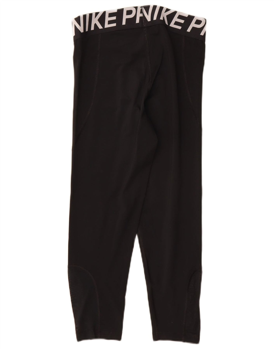 Nike - Leggings capri gráficos para mujer, talla 40, poliéster negro mediano