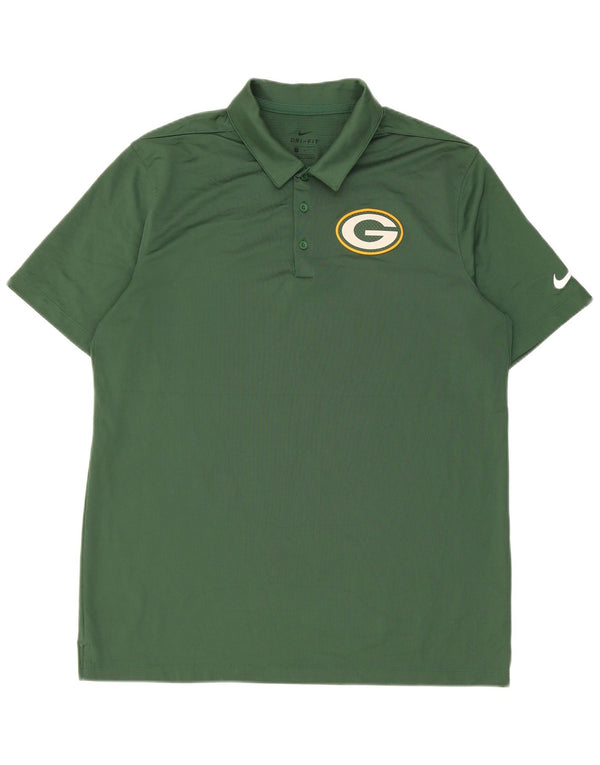 Nike Polo Green Bay Packers para hombre, poliéster grande