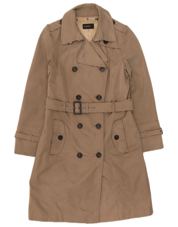 Marks & Spencer Gabardina Autograph para mujer Reino Unido 44 Grande Beige