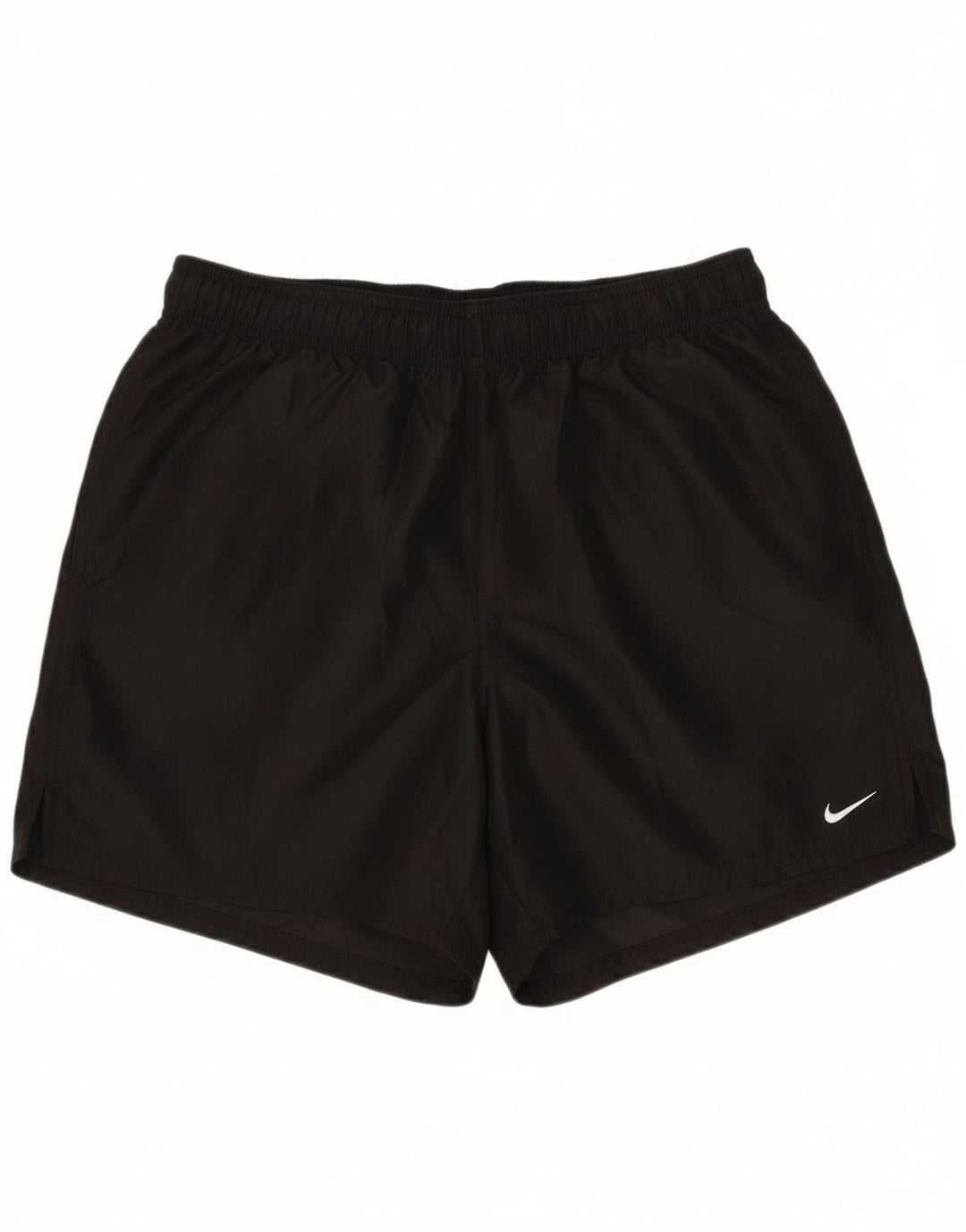 Nike - Pantalones cortos deportivos para mujer, talla 40, talla grande, poliéster negro
