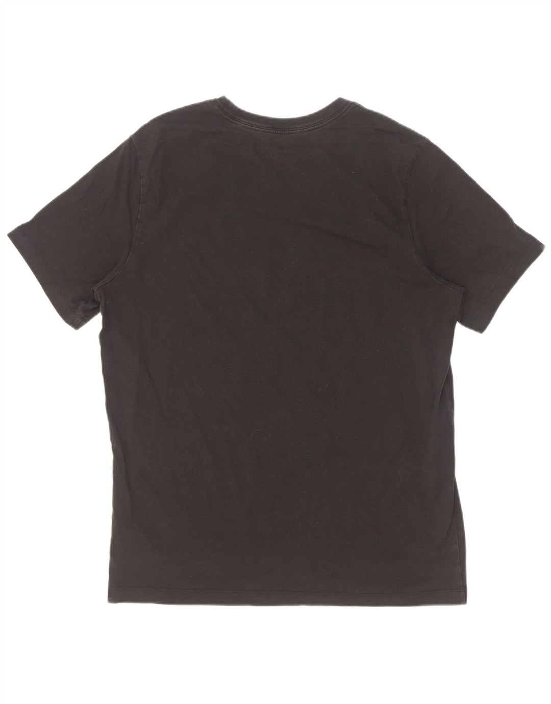 Nike - Camiseta gráfica para hombre, talla grande, algodón negro