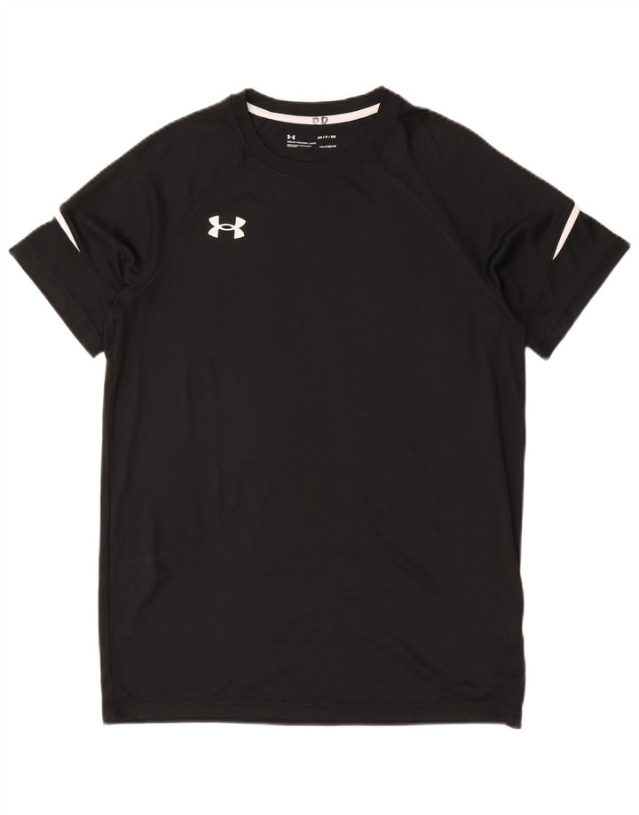 Under Armour Camiseta Heat Gear para hombre Top Small Poliéster negro