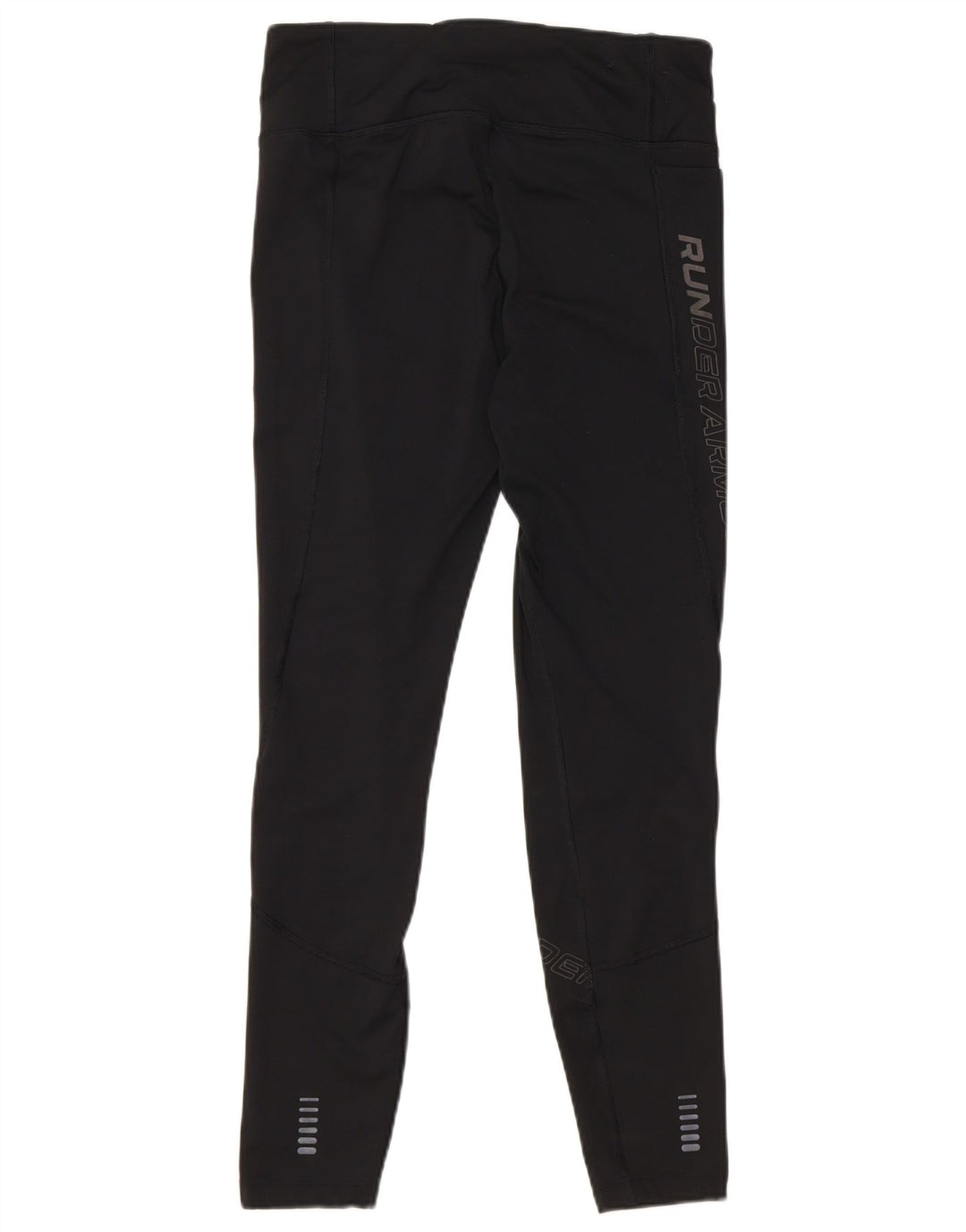 Under Armour Leggings capri con estampado Cold Gear para mujer, talla M, color negro