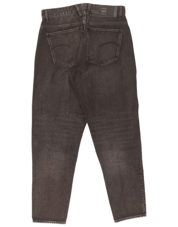 G-Star Mujer Janeh Vaqueros Cónicos De Cintura Alta Desgastados W30 L29 Negro